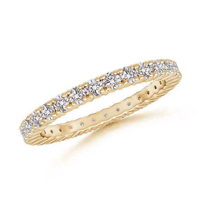 Round Diamond Full Eternity Wedding Ring