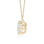 Classic Trio Round Lab-Grown Diamond Necklace