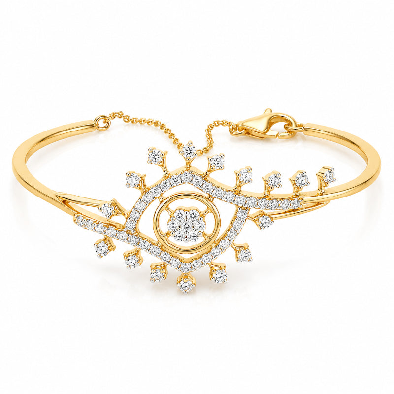 Golden Radiance Diamond Bracelet