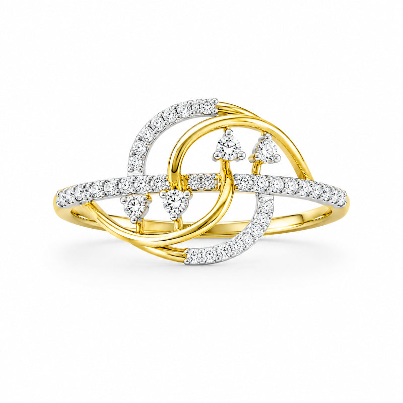 Celestial Orbit Diamond Ring