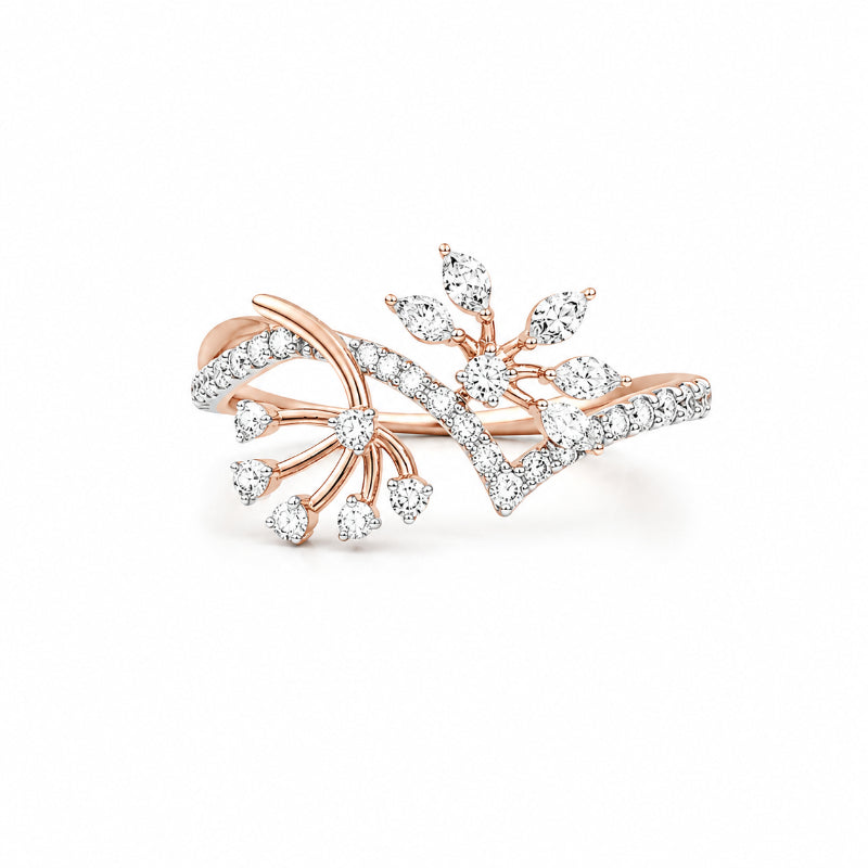 Diamond Enchanted Vine Ring