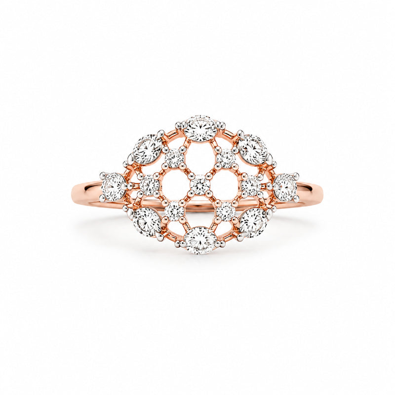 Diamond Celestial Web Ring