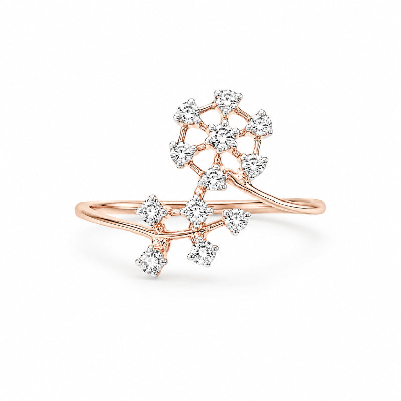 Diamond Garden Vine Ring