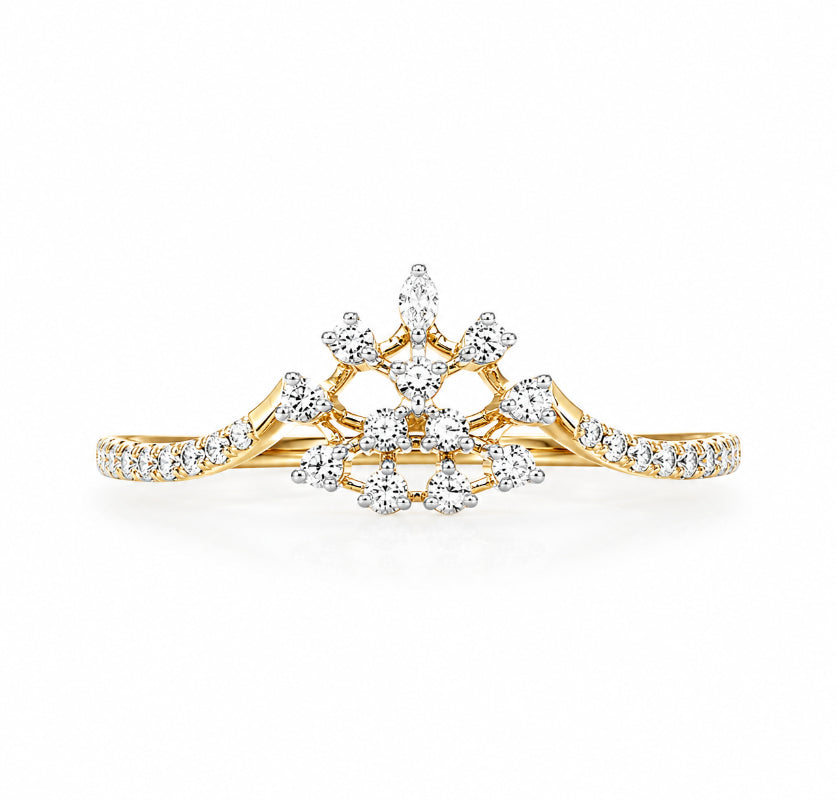 Diamond Royal Tiara Ring