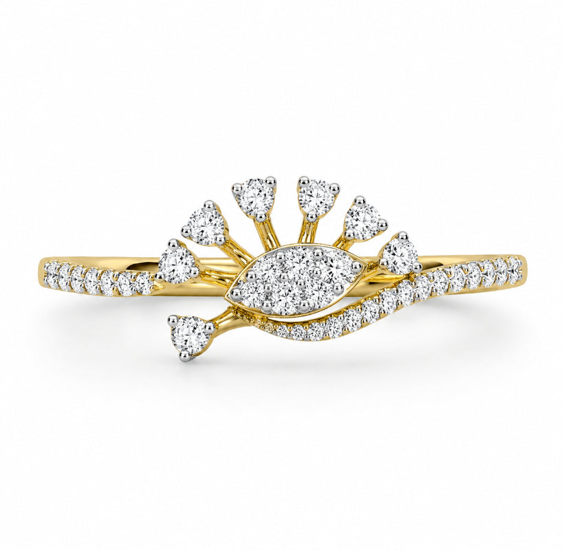 Diamond Mystic Eye Ring