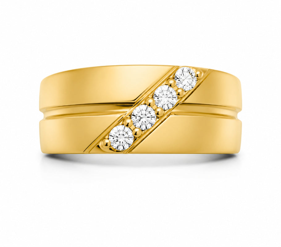 Diamond Classic Band Ring