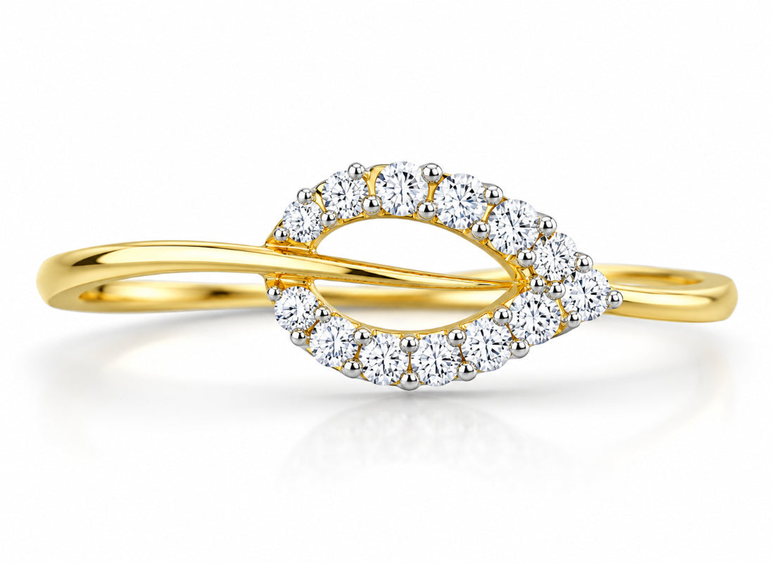 Diamond Infinity Halo Ring
